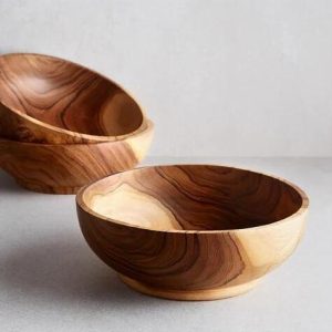 Teak Popcorn Bowl（柚木碗）